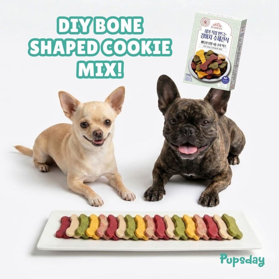 Bone Cookie Mix for Dogs — DIY 4-Flavor Baking Kit
